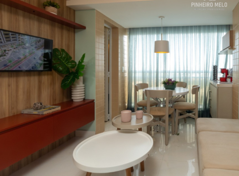 Post para Intsgram Apartamento Alto Padrão Marrom e Branco Moderno (1)